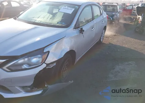 2019 Nissan Sentra S z USA, uszkodzony, nr VIN 3N1AB7AP0KY207079